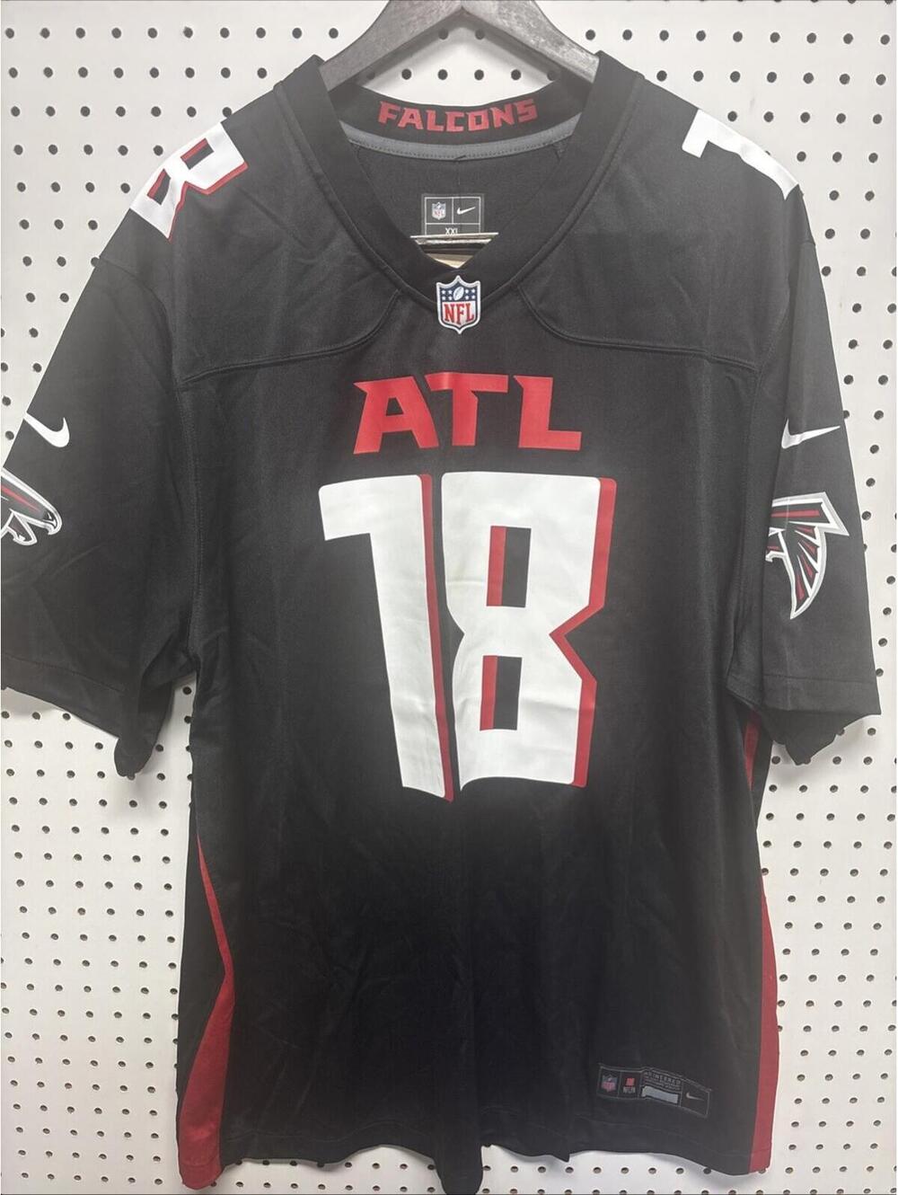 Atlanta Falcons Kirk Cousins  Finished Home Gme Jersey Mens Black 2XL